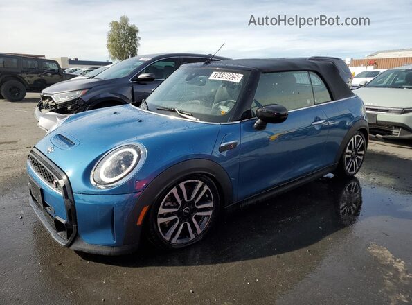 WMW43DL03R3S29423 2024 MINI COOPER Blue 