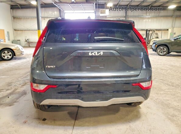 KNDCR3L16P5053288 2023 KIA NIRO EV Black Вид салону спереду