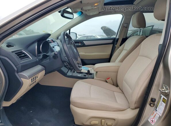 4S4BSBHC4G3237902 2016 SUBARU OUTBACK Gray წინა პანელის ხედი