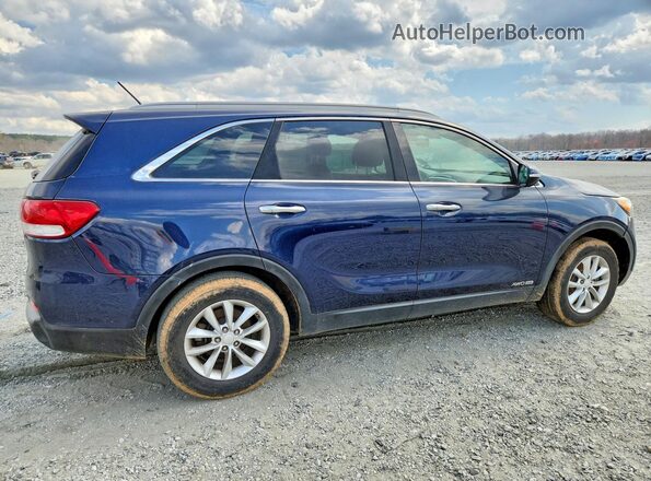 5XYPGDA53JG413697 2018 KIA SORENTO Blue Przód prawy
