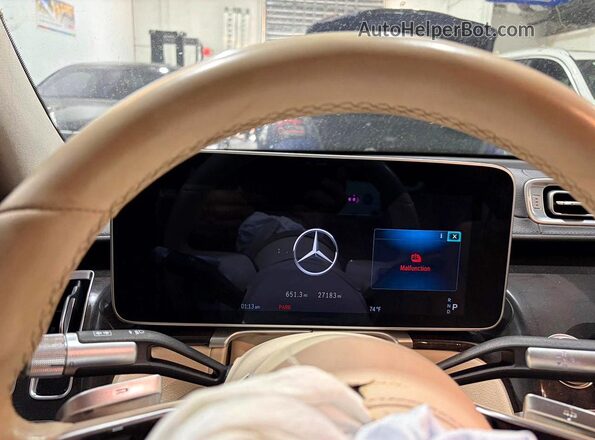W1K6G7GBXNA121955 2022 MERCEDES-BENZ S-CLASS Черный 