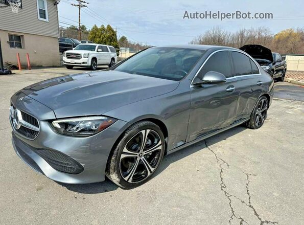 W1KAF4GB9NR017387 2022 MERCEDES-BENZ C Gray 