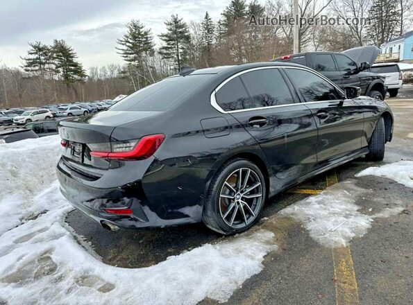 3MW5R7J59K8B01610 2019 BMW 3 SERIES Black წინა მარჯვენა