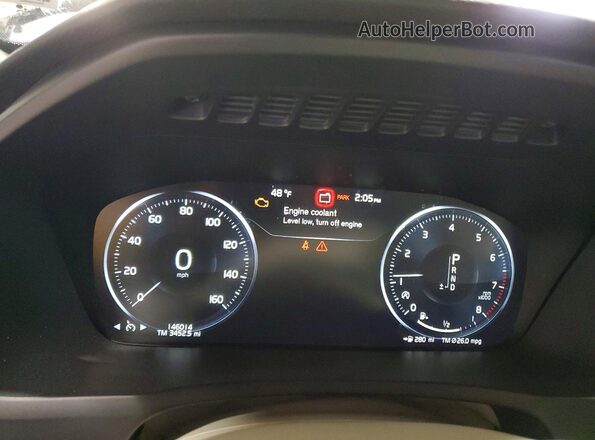 YV4A22PK5G1050069 2016 VOLVO XC90 Beige Vista de los asientos traseros