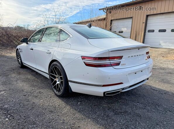KMTGB4SC2NU092298 2022 GENESIS G80 White 