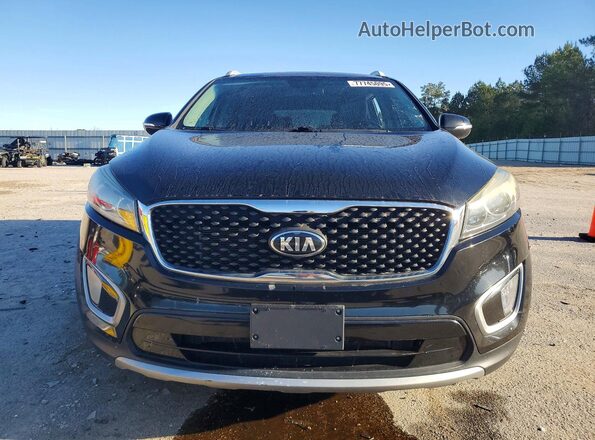 5XYPH4A54HG275739 2017 KIA SORENTO Black 
