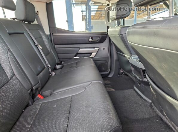 5TFLA5DB7RX149237 2024 TOYOTA TUNDRA Gray Вид задніх сидінь