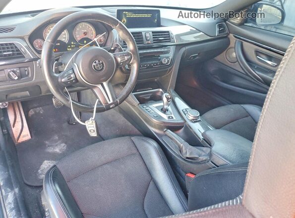 WBS3R9C51GK336150 2016 BMW M4 Black Вид щитка приладів