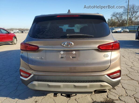 5NMS33AD7KH136521 2019 HYUNDAI SANTA Brown 
