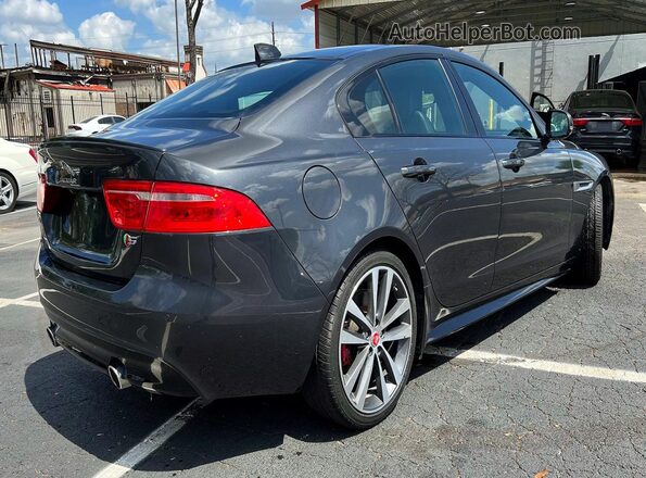 SAJAG4FV7KCP48855 2019 JAGUAR XF Charcoal წინა ხედი