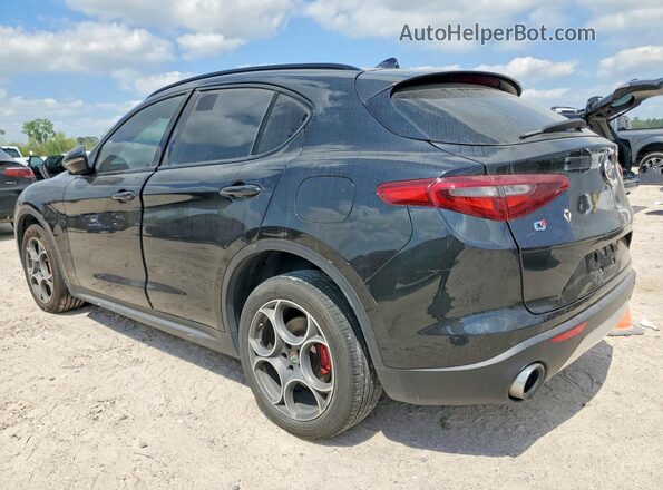 ZASFAKNN1J7B72951 2018 ALFA ROMEO STELVIO Black Tył prawy
