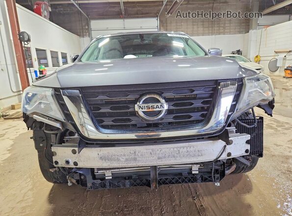 5N1DR2MN8HC612073 2017 NISSAN PATHFINDER Gray Հետևի տեսք