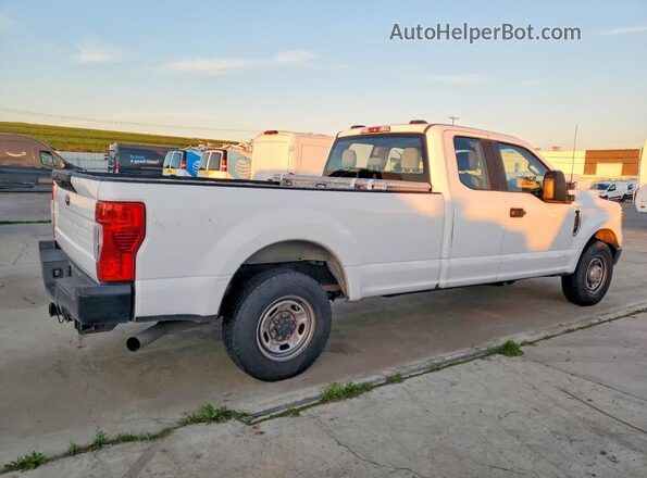 1FT7X2A67NEE88446 2022 FORD F250 White Задня права чверть