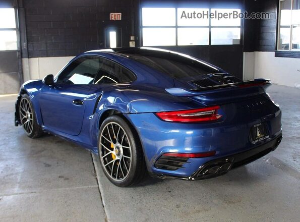 WP0AD2A91JS156295 2018 PORSCHE 911 Blue წინა ხედი