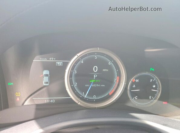 JTHBZ1BL4JA015896 2018 LEXUS GS Black Հետևի նստատեղերի տեսք