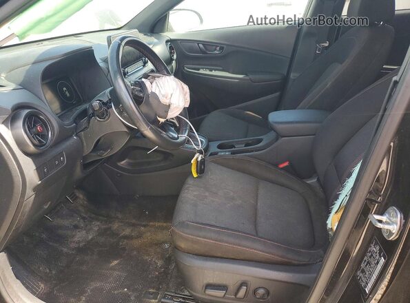 KM8K33A34NU868461 2022 HYUNDAI KONA Black 