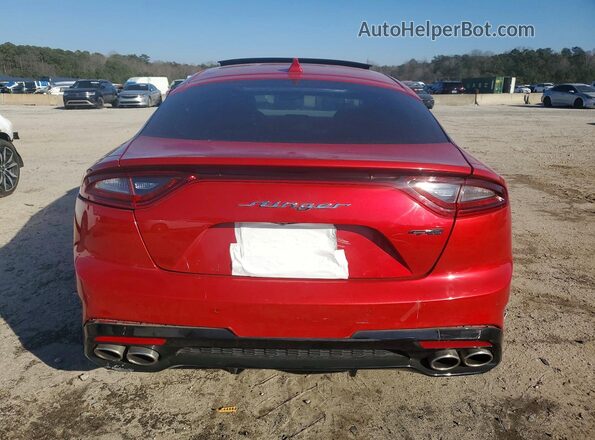 KNAE15LA0M6091971 2021 KIA STINGER Red 