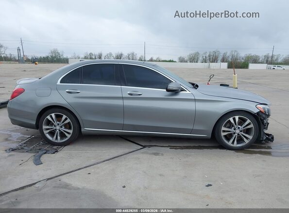 55SWF4JB0GU163371 2016 MERCEDES-BENZ C-CLASS Серебряный Панорамный вид салона 360°