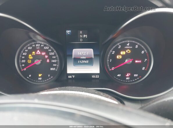 55SWF4JB0HU188675 2017 MERCEDES-BENZ C-CLASS Black Widok tylnych siedzeń