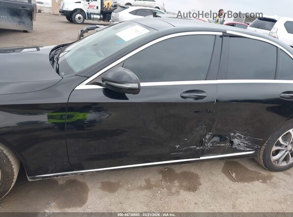 55SWF4JB0HU188675 2017 MERCEDES-BENZ C-CLASS Black Widok z przodu