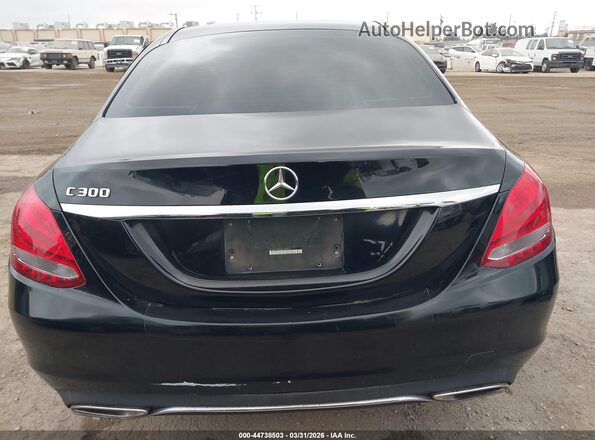 55SWF4JB0HU188675 2017 MERCEDES-BENZ C-CLASS Black 