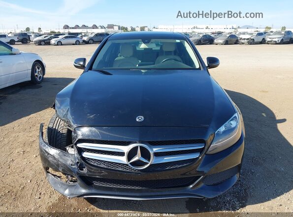 55SWF4JB0JU254471 2018 MERCEDES-BENZ C-CLASS Black Widok zestawu wskaźników