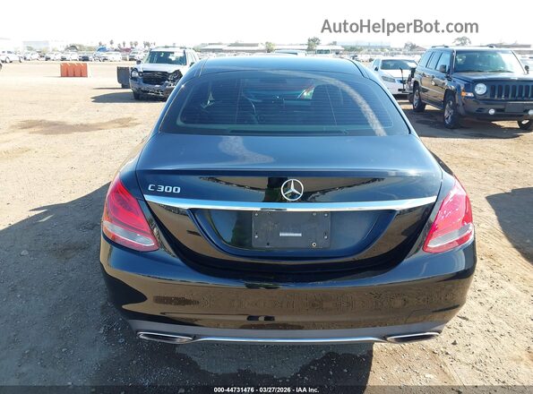 55SWF4JB0JU254471 2018 MERCEDES-BENZ C-CLASS Black 