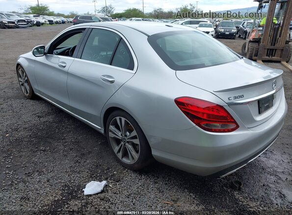 55SWF4JB0JU266734 2018 MERCEDES-BENZ C-CLASS Серебряный 