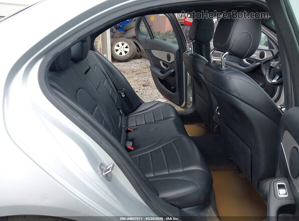 55SWF4JB0JU266734 2018 MERCEDES-BENZ C-CLASS Серебряный 