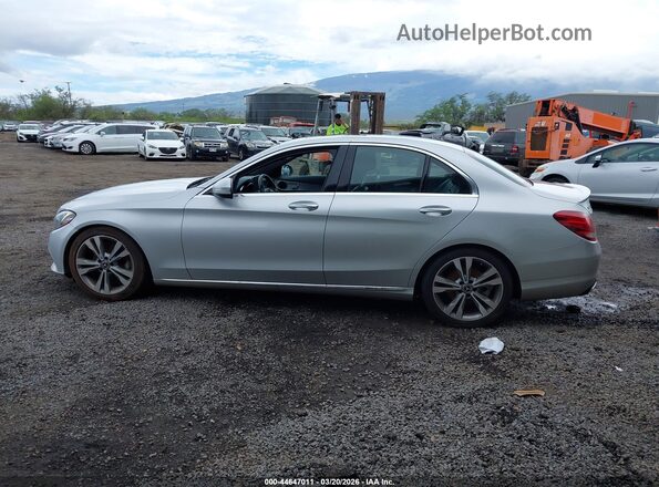 55SWF4JB0JU266734 2018 MERCEDES-BENZ C-CLASS Серебряный 