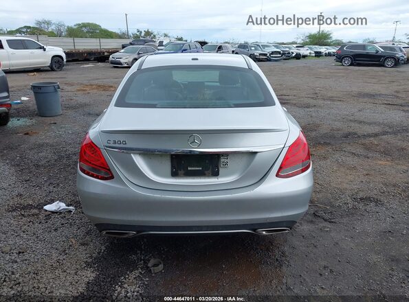 55SWF4JB0JU266734 2018 MERCEDES-BENZ C-CLASS Серебряный 