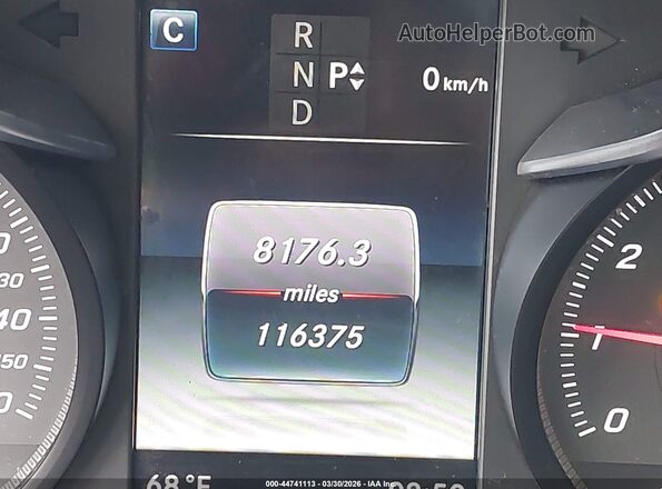 55SWF4JB1HU181332 2017 MERCEDES-BENZ C-CLASS Серый 