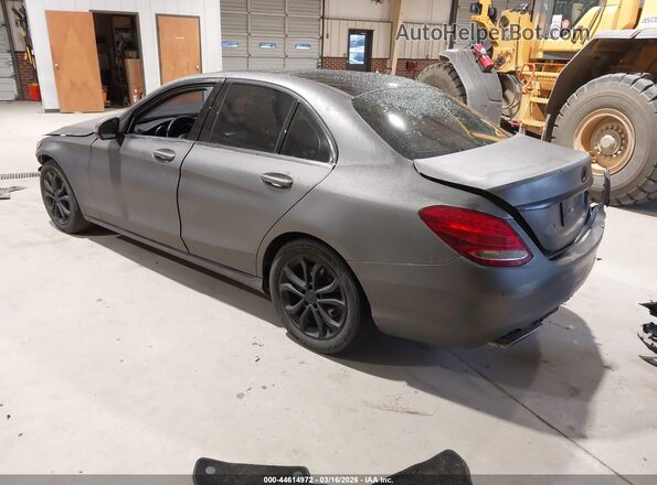 55SWF4JB1HU199071 2017 MERCEDES-BENZ C-CLASS Gray Tył lewy