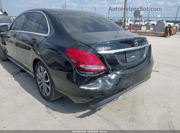 55SWF4JB3HU217599 2017 MERCEDES-BENZ C-CLASS Black 