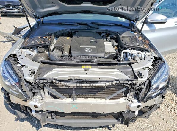 55SWF4JB3JU235154 2018 MERCEDES-BENZ C Silver Widok wnętrza z tyłu