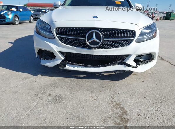 55SWF4JB7GU130304 2016 MERCEDES-BENZ C-CLASS Белый Вид спереди