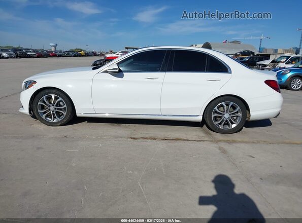 55SWF4JB7GU130304 2016 MERCEDES-BENZ C-CLASS Белый Панорамный вид салона 360°