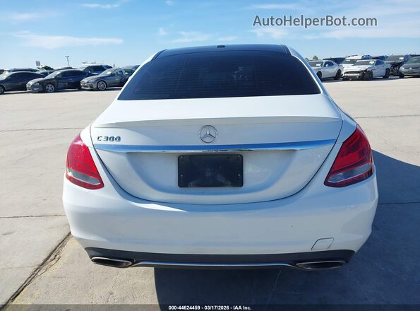 55SWF4JB7GU130304 2016 MERCEDES-BENZ C-CLASS Белый 