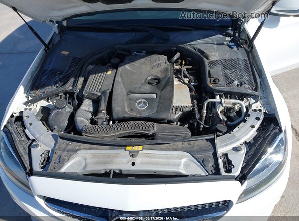 55SWF4JB7GU130304 2016 MERCEDES-BENZ C-CLASS Белый Вид сзади