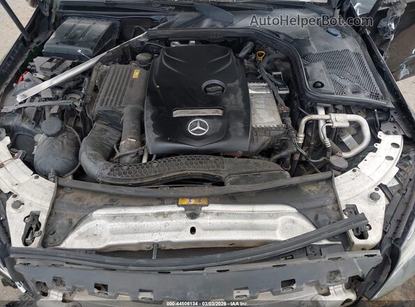 55SWF4JB7GU172875 2016 MERCEDES-BENZ C-CLASS Black Widok z tyłu