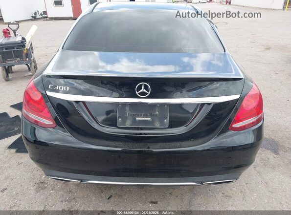 55SWF4JB7GU172875 2016 MERCEDES-BENZ C-CLASS Black 