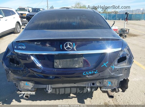 55SWF4JB7JU252510 2018 MERCEDES-BENZ C-CLASS Dark Blue 