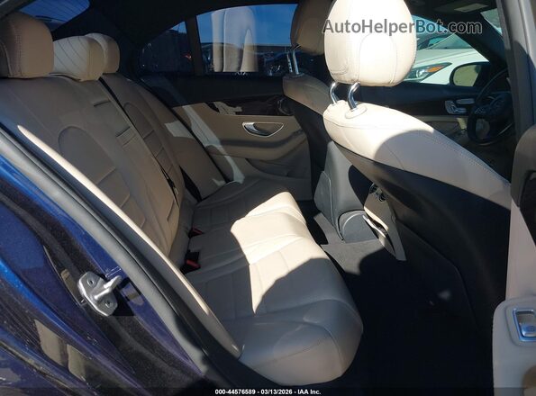 55SWF4JB7JU252510 2018 MERCEDES-BENZ C-CLASS Dark Blue Вид наклейки с VIN-кодом
