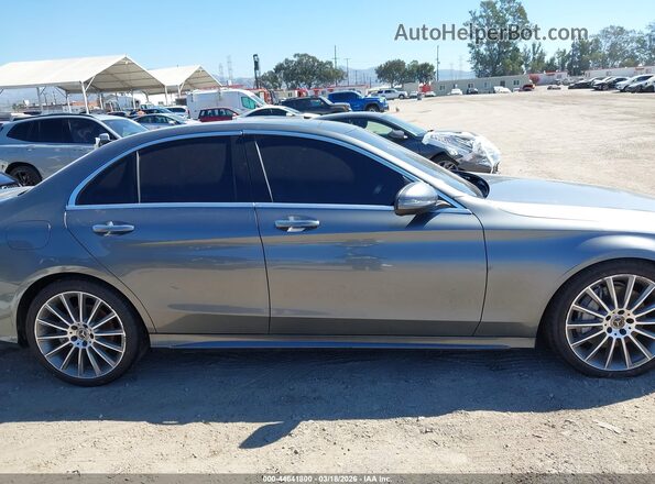 55SWF4JB8HU211345 2017 MERCEDES-BENZ C-CLASS Gray 360 interior view