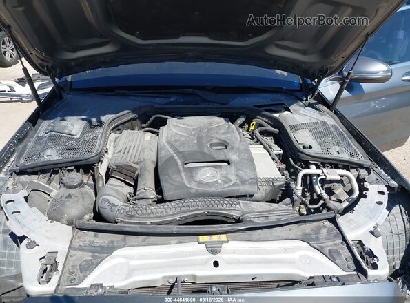 55SWF4JB8HU211345 2017 MERCEDES-BENZ C-CLASS Gray Rear view
