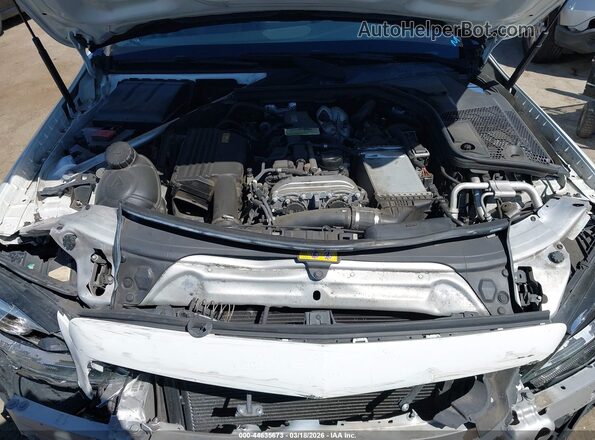 55SWF4JB9JU242268 2018 MERCEDES-BENZ C-CLASS White Вид ззаду