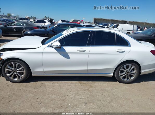 55SWF4JB9JU242268 2018 MERCEDES-BENZ C-CLASS White Панорамний вид салону 360°