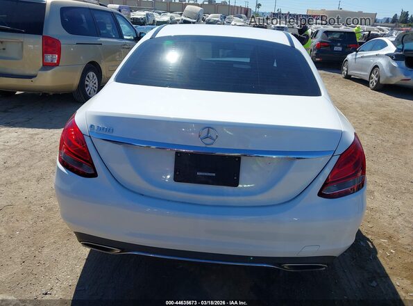 55SWF4JB9JU242268 2018 MERCEDES-BENZ C-CLASS White 