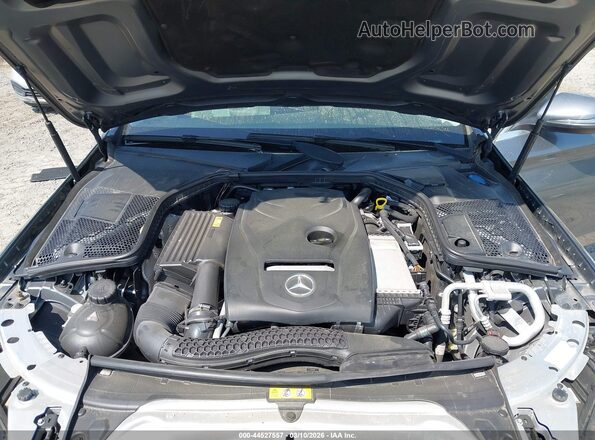 55SWF4JBXHU197044 2017 MERCEDES-BENZ C-CLASS Silver Vista trasera