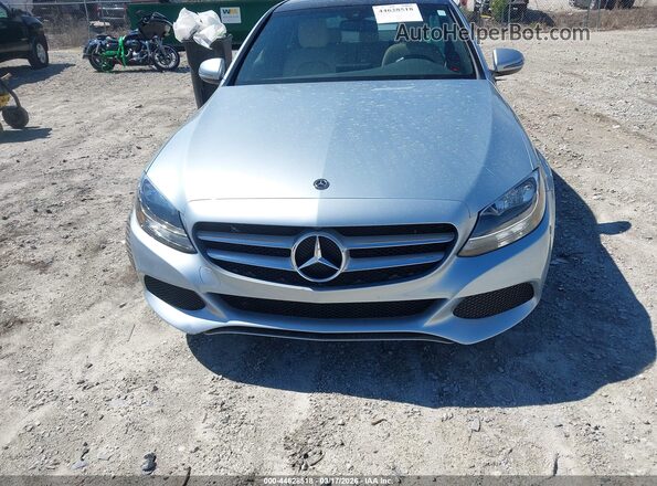 55SWF4JBXJU244286 2018 MERCEDES-BENZ C-CLASS Blue Vista del cuadro de instrumentos
